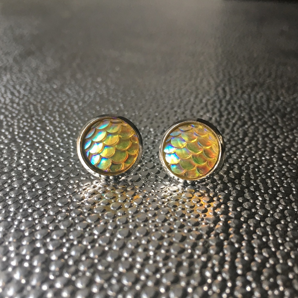 Mermaid Scale Earrings